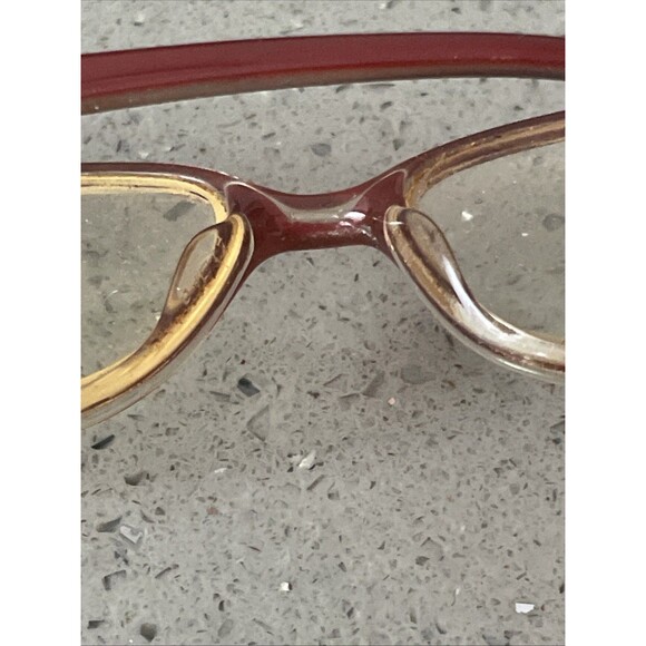 Nygard Eyeglasses Eye Glasses Frames ONLY Red Cen full rim 54-14-141 main image 7